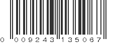 UPC 009243135067