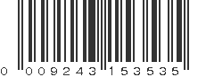 UPC 009243153535