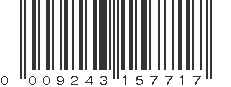 UPC 009243157717