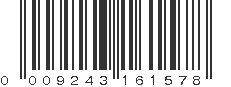 UPC 009243161578