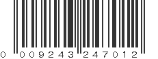 UPC 009243247012