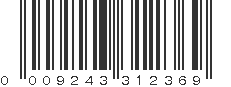 UPC 009243312369