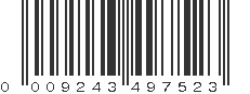 UPC 009243497523