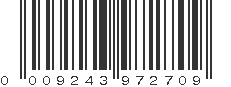 UPC 009243972709