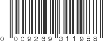 UPC 009269311988