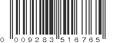 UPC 009283516765