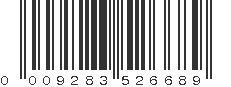 UPC 009283526689