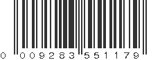 UPC 009283551179