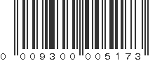 UPC 009300005173