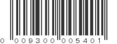 UPC 009300005401