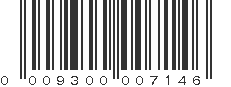 UPC 009300007146