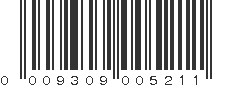 UPC 009309005211