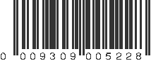 UPC 009309005228