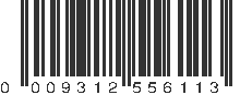 UPC 009312556113