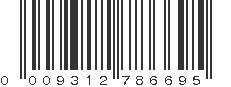 UPC 009312786695