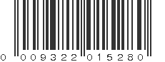 UPC 009322015280