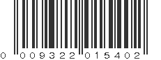 UPC 009322015402