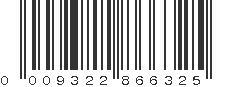 UPC 009322866325