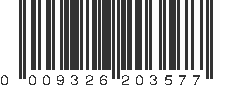 UPC 009326203577