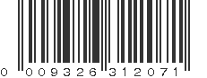 UPC 009326312071