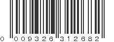 UPC 009326312682