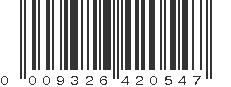 UPC 009326420547