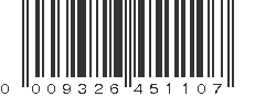 UPC 009326451107