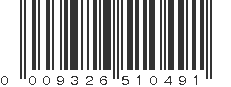 UPC 009326510491