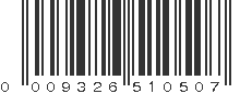 UPC 009326510507