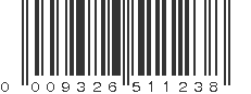 UPC 009326511238