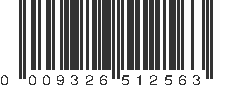 UPC 009326512563