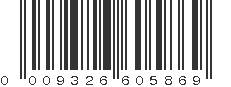 UPC 009326605869