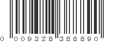 UPC 009328388890