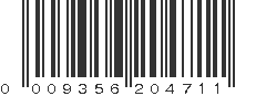 UPC 009356204711