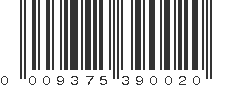 UPC 009375390020