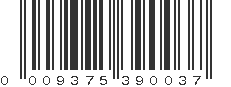 UPC 009375390037