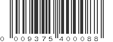 UPC 009375400088