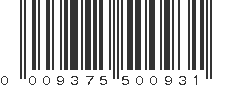 UPC 009375500931