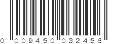 UPC 009450032456