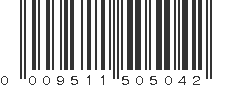 UPC 009511505042