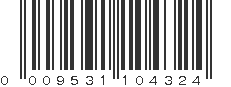 UPC 009531104324