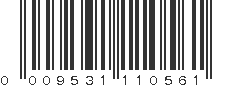 UPC 009531110561