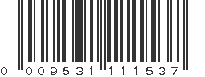 UPC 009531111537