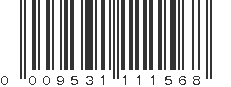 UPC 009531111568