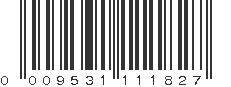 UPC 009531111827