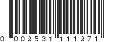 UPC 009531111971