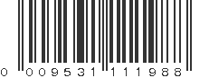 UPC 009531111988