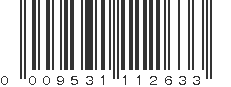 UPC 009531112633