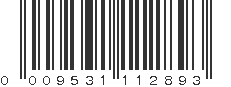 UPC 009531112893