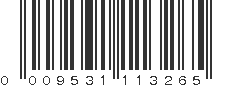 UPC 009531113265